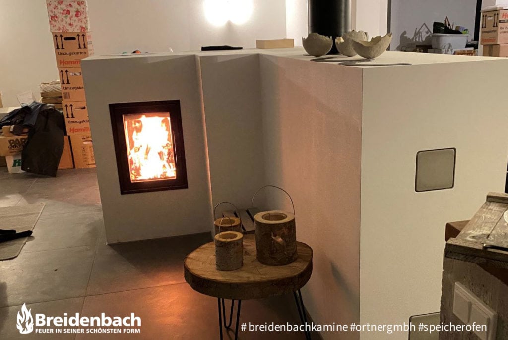 Ein ORTNER Speicherofen macht den Unterschied. - Breidenbach Kaminbau